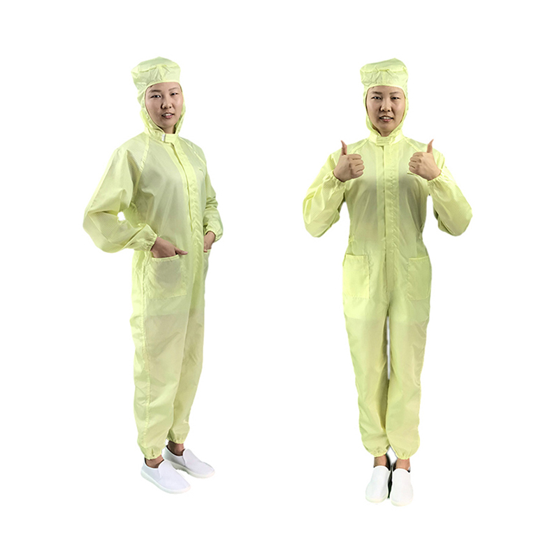 Salopetă anti -statică cu glugă deschisă