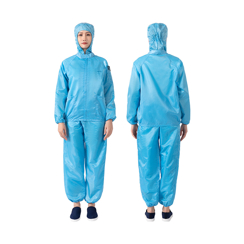 Jacheta ESD cu capac și pantaloni ESD