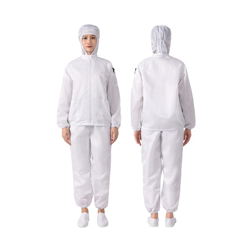 Jacheta ESD cu capac și pantaloni ESD