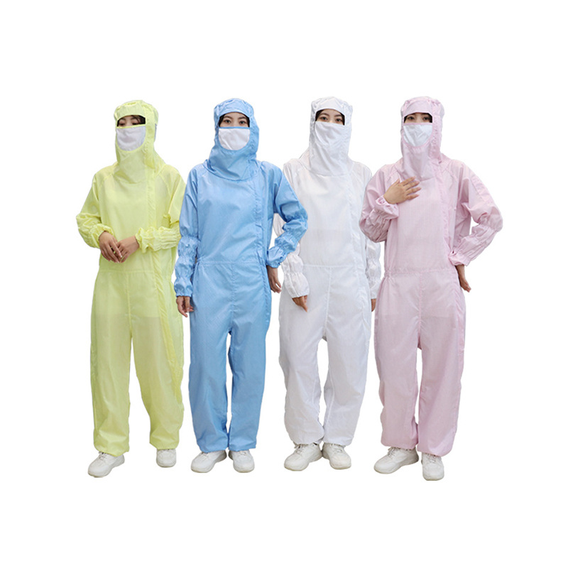 Salopetă anti -statică cu glugă frontală deschisă