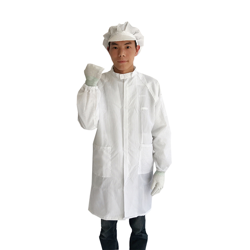 Guler de standup ESD Smock